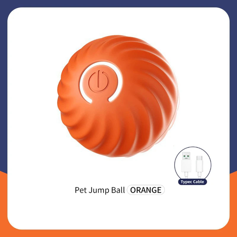 Automatic Interactive Pet Ball for Dogs and Cats