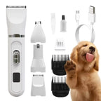 Pet Hair Clippers Kit with Low Noise & USB Charging