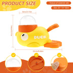 Duck-Shaped Interactive Dog Food Dispenser Toy