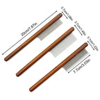 Wooden Pet Grooming Comb for Cats & Dogs – Anti-Shedding