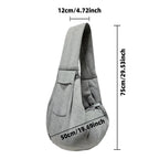 Cozy Pet Sling Carrier Bag – Small Dog & Cat Travel